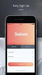 Salons screenshot 0