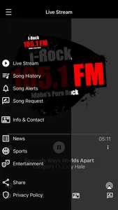 105.1 I-Rock screenshot 1