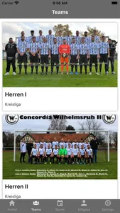 FC Concordia Wilhelmsruh screenshot 1