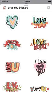 Love You Sticker Pack screenshot 0