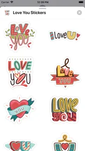 Love You Sticker Pack screenshot 1