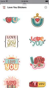 Love You Sticker Pack screenshot 2