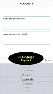 Vocabulary - Language Learning screenshot 1