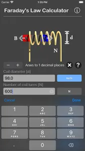 Faraday's Law Calculator screenshot 3