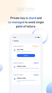 ChainUp Custody:  Institutions screenshot 3