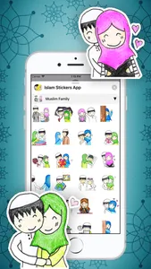 Islam Stickers App screenshot 2