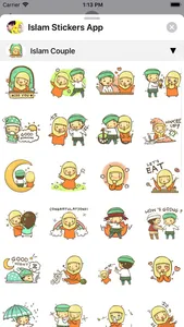 Islam Stickers App screenshot 4