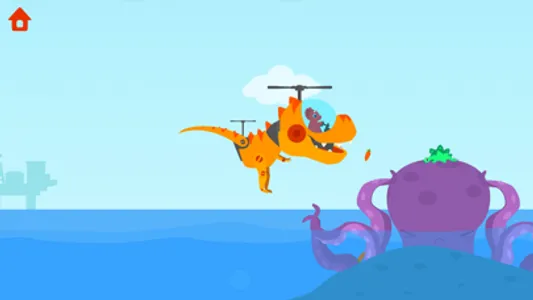 Dinosaur Helicopter Kids Games screenshot 4