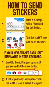 M&M'S Stickers screenshot 4