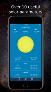 Moon Phase Calendar & Compass screenshot 1