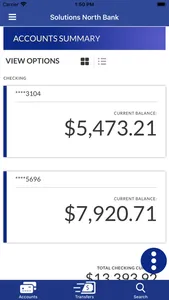 Solutions North Bank Mobile screenshot 1