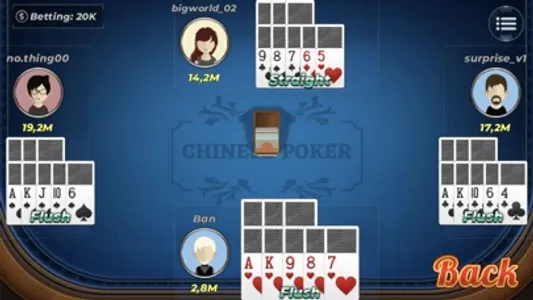 Chinese Poker Super screenshot 1