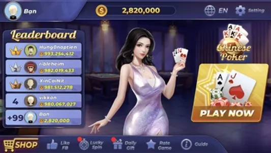 Chinese Poker Super screenshot 4