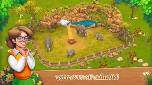 Animal Garden: Zoo & Farm screenshot 2