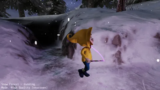 Snow Forest Benchmark screenshot 3