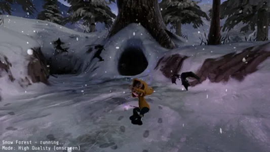 Snow Forest Benchmark screenshot 6