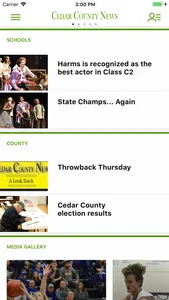 Cedar County News screenshot 0