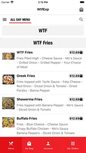 WTF Order Online screenshot 1