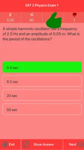 SAT 2 Physics Exam Prep screenshot 2