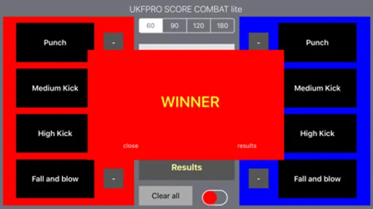 UKFPRO Score Combat lite screenshot 3