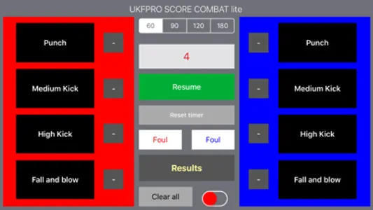 UKFPRO Score Combat lite screenshot 6