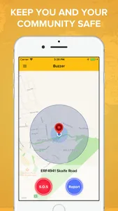 Buzzer - Community Safety screenshot 0