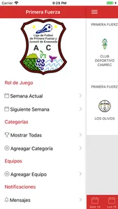 Liga Primera Fuerza Ensenada screenshot 1