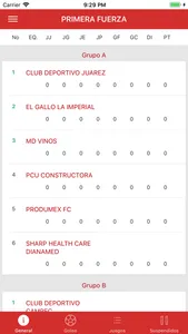 Liga Primera Fuerza Ensenada screenshot 3