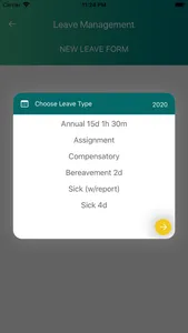 Leave Management - Suite screenshot 1