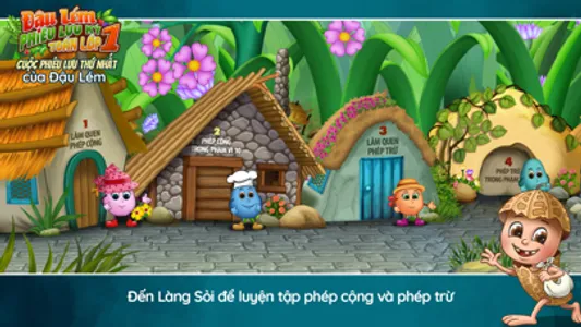 Đậu Lém Phiêu lưu ký - Toán 1 screenshot 3