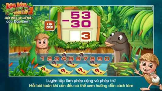 Đậu Lém Phiêu lưu ký - Toán 1 screenshot 6