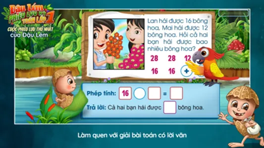 Đậu Lém Phiêu lưu ký - Toán 1 screenshot 7