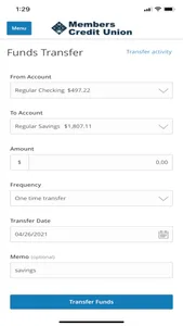 Members Credit Union Mobile screenshot 2