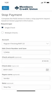 Members Credit Union Mobile screenshot 3