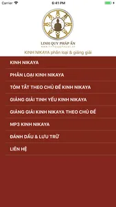 Kinh NIKAYA Phân Loại screenshot 1