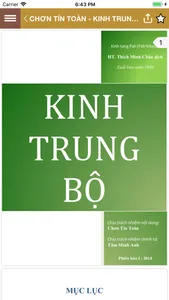 Kinh NIKAYA Phân Loại screenshot 4