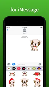 Cute Dog top emoji & stickers screenshot 2