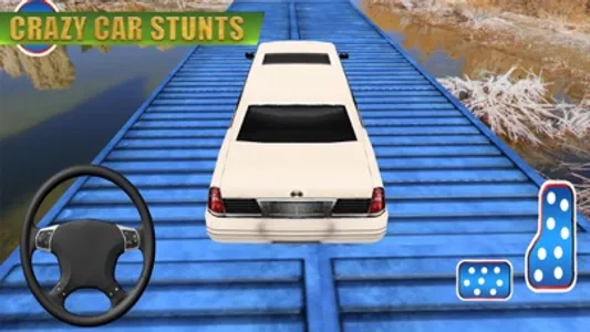 Unstoppable Limo Car Stunts screenshot 1