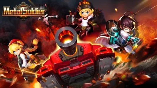 Metal Soldier:Tanks wars blitz screenshot 0