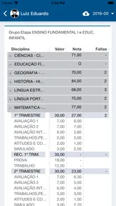 i-Notas Colégio Sejan screenshot 5