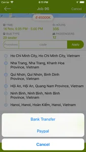 BOOKABUS VIETNAM screenshot 6