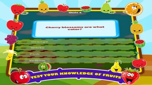 Learn Fruit ABC Games For Kids screenshot 1