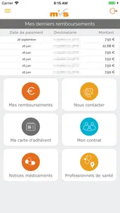 MVS Mutuelle Vitalité Santé screenshot 0