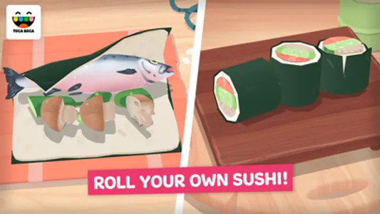 Toca Kitchen Sushi screenshot 2