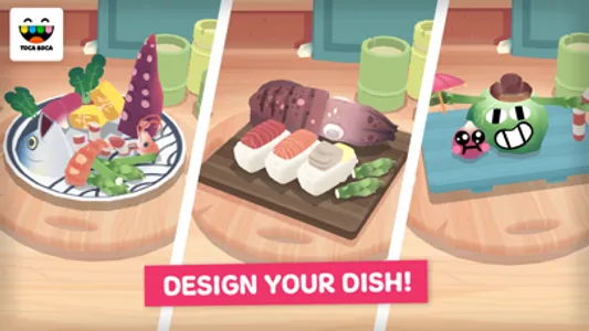 Toca Kitchen Sushi screenshot 3