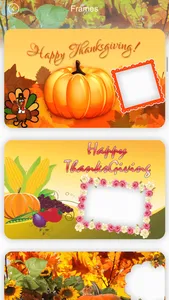 Thanksgiving Photo Frames screenshot 1