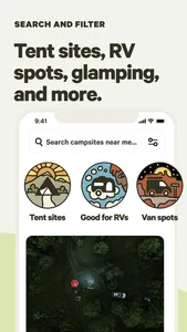 Hipcamp: Camping, RVs & Cabins screenshot 2