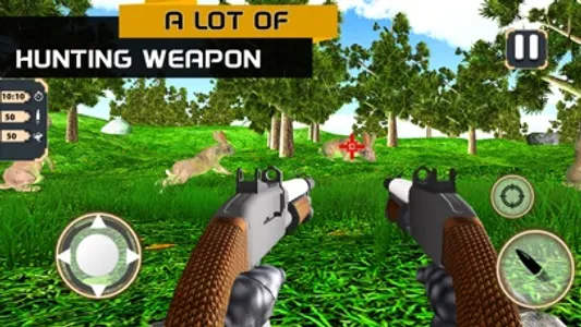 Double Guns Rabbit Hunting 3D screenshot 1
