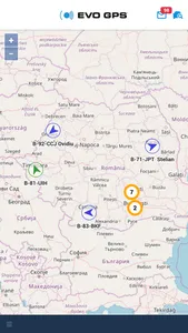 mEVO GPS screenshot 1