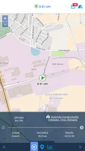 mEVO GPS screenshot 2